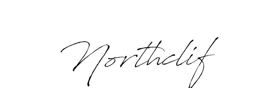 Northclif stylish signature style. Best Handwritten Sign (Antro_Vectra) for my name. Handwritten Signature Collection Ideas for my name Northclif. Northclif signature style 6 images and pictures png