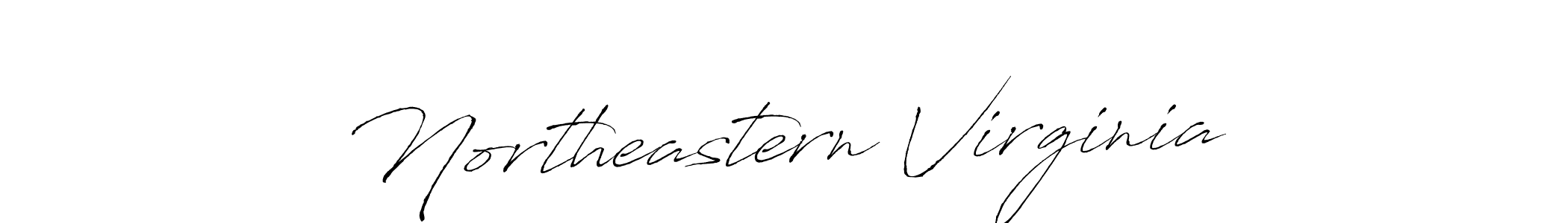 How to make Northeastern Virginia name signature. Use Antro_Vectra style for creating short signs online. This is the latest handwritten sign. Northeastern Virginia signature style 6 images and pictures png