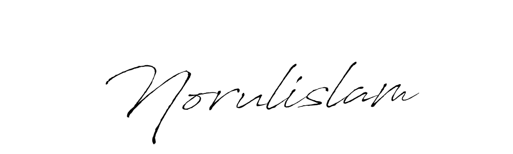 Make a beautiful signature design for name Norulislam. With this signature (Antro_Vectra) style, you can create a handwritten signature for free. Norulislam signature style 6 images and pictures png