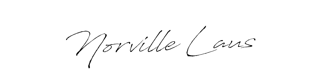 How to make Norville Laus signature? Antro_Vectra is a professional autograph style. Create handwritten signature for Norville Laus name. Norville Laus signature style 6 images and pictures png