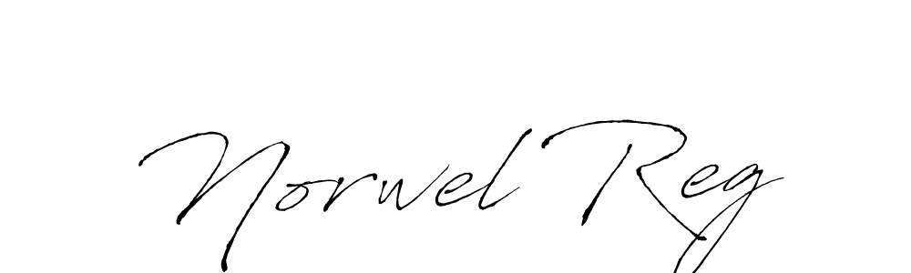 Make a beautiful signature design for name Norwel Reg. With this signature (Antro_Vectra) style, you can create a handwritten signature for free. Norwel Reg signature style 6 images and pictures png