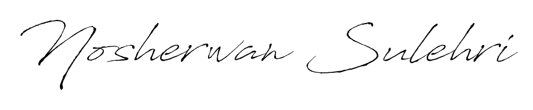 This is the best signature style for the Nosherwan Sulehri name. Also you like these signature font (Antro_Vectra). Mix name signature. Nosherwan Sulehri signature style 6 images and pictures png