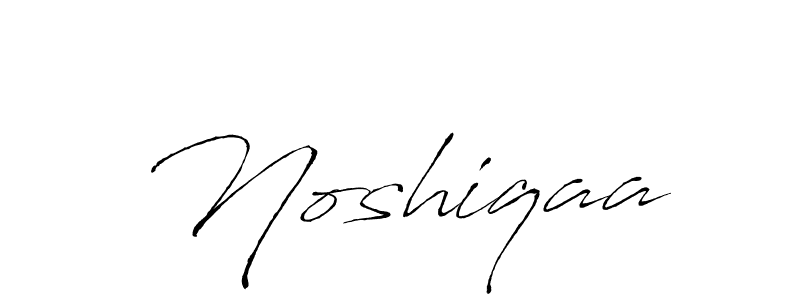Create a beautiful signature design for name Noshiqaa. With this signature (Antro_Vectra) fonts, you can make a handwritten signature for free. Noshiqaa signature style 6 images and pictures png