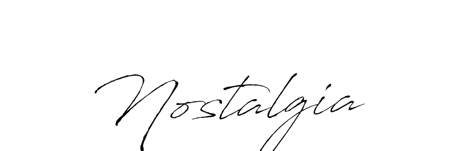 You should practise on your own different ways (Antro_Vectra) to write your name (Nostalgia) in signature. don't let someone else do it for you. Nostalgia signature style 6 images and pictures png