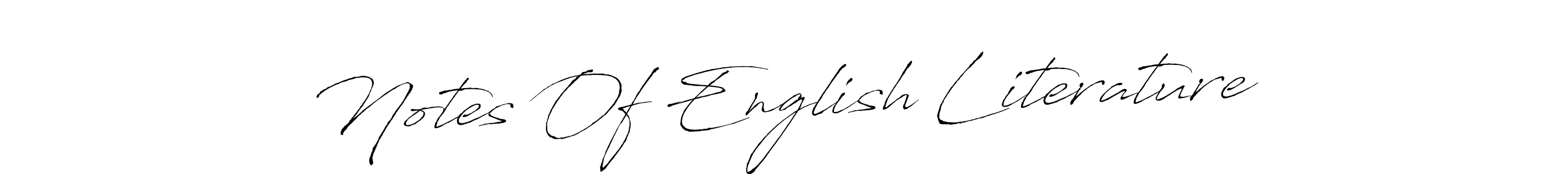 Also You can easily find your signature by using the search form. We will create Notes Of English Literature name handwritten signature images for you free of cost using Antro_Vectra sign style. Notes Of English Literature signature style 6 images and pictures png