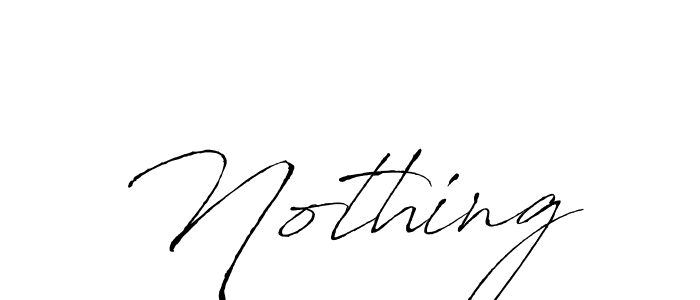 Here are the top 10 professional signature styles for the name Nothing. These are the best autograph styles you can use for your name. Nothing signature style 6 images and pictures png