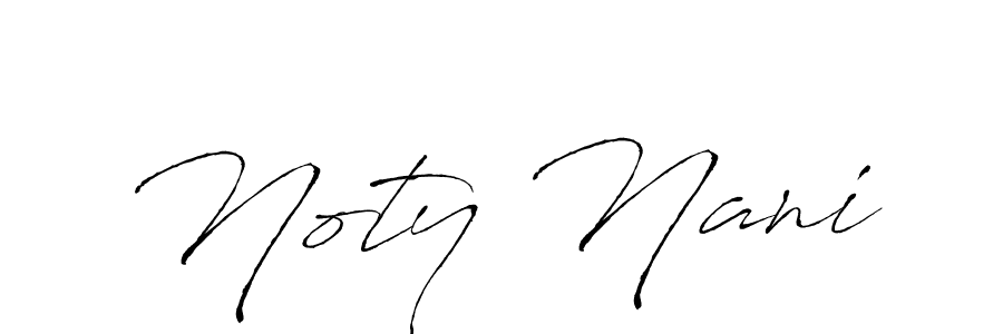 It looks lik you need a new signature style for name Noty Nani. Design unique handwritten (Antro_Vectra) signature with our free signature maker in just a few clicks. Noty Nani signature style 6 images and pictures png