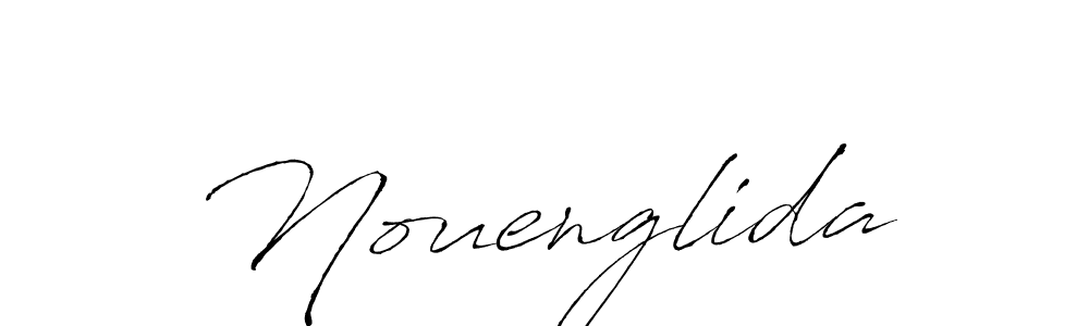 Use a signature maker to create a handwritten signature online. With this signature software, you can design (Antro_Vectra) your own signature for name Nouenglida. Nouenglida signature style 6 images and pictures png