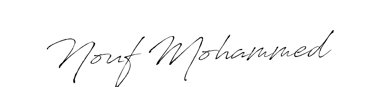 You can use this online signature creator to create a handwritten signature for the name Nouf Mohammed. This is the best online autograph maker. Nouf Mohammed signature style 6 images and pictures png