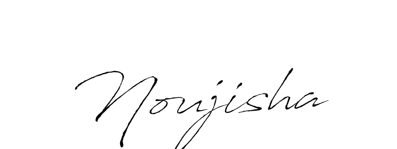 How to make Noujisha name signature. Use Antro_Vectra style for creating short signs online. This is the latest handwritten sign. Noujisha signature style 6 images and pictures png