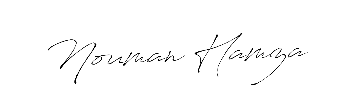 You should practise on your own different ways (Antro_Vectra) to write your name (Nouman Hamza) in signature. don't let someone else do it for you. Nouman Hamza signature style 6 images and pictures png