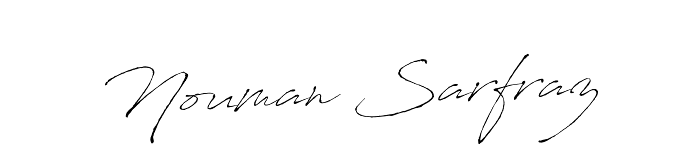 This is the best signature style for the Nouman Sarfraz name. Also you like these signature font (Antro_Vectra). Mix name signature. Nouman Sarfraz signature style 6 images and pictures png