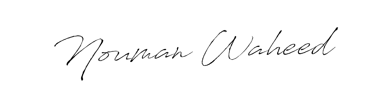 How to make Nouman Waheed signature? Antro_Vectra is a professional autograph style. Create handwritten signature for Nouman Waheed name. Nouman Waheed signature style 6 images and pictures png