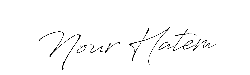Antro_Vectra is a professional signature style that is perfect for those who want to add a touch of class to their signature. It is also a great choice for those who want to make their signature more unique. Get Nour Hatem name to fancy signature for free. Nour Hatem signature style 6 images and pictures png