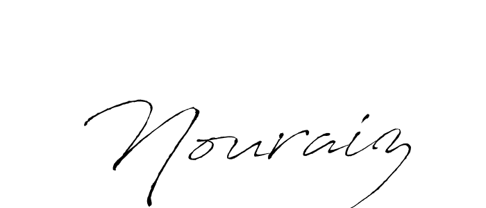 Similarly Antro_Vectra is the best handwritten signature design. Signature creator online .You can use it as an online autograph creator for name Nouraiz. Nouraiz signature style 6 images and pictures png