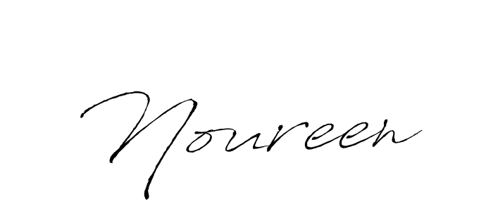 Noureen stylish signature style. Best Handwritten Sign (Antro_Vectra) for my name. Handwritten Signature Collection Ideas for my name Noureen. Noureen signature style 6 images and pictures png