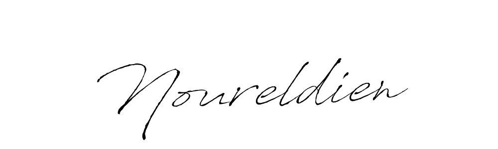 The best way (Antro_Vectra) to make a short signature is to pick only two or three words in your name. The name Noureldien include a total of six letters. For converting this name. Noureldien signature style 6 images and pictures png