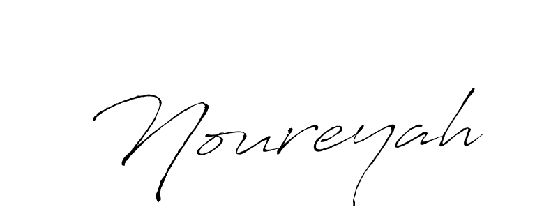 How to make Noureyah name signature. Use Antro_Vectra style for creating short signs online. This is the latest handwritten sign. Noureyah signature style 6 images and pictures png