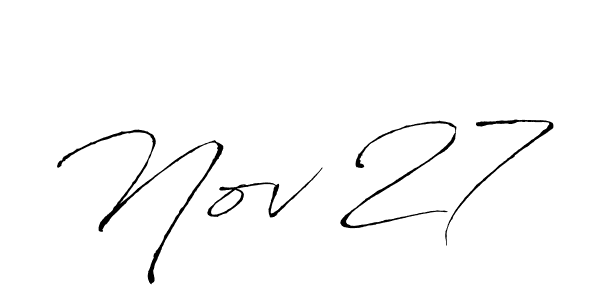Once you've used our free online signature maker to create your best signature Antro_Vectra style, it's time to enjoy all of the benefits that Nov 27 name signing documents. Nov 27 signature style 6 images and pictures png