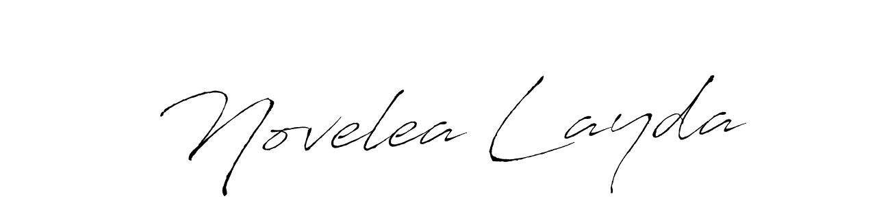 Novelea Layda stylish signature style. Best Handwritten Sign (Antro_Vectra) for my name. Handwritten Signature Collection Ideas for my name Novelea Layda. Novelea Layda signature style 6 images and pictures png