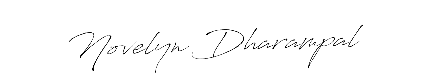 How to make Novelyn Dharampal signature? Antro_Vectra is a professional autograph style. Create handwritten signature for Novelyn Dharampal name. Novelyn Dharampal signature style 6 images and pictures png