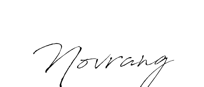 You should practise on your own different ways (Antro_Vectra) to write your name (Novrang) in signature. don't let someone else do it for you. Novrang signature style 6 images and pictures png