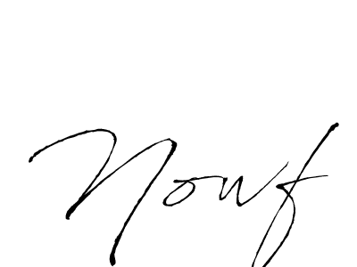 It looks lik you need a new signature style for name Nowf. Design unique handwritten (Antro_Vectra) signature with our free signature maker in just a few clicks. Nowf signature style 6 images and pictures png