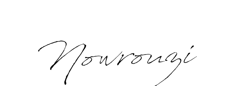 How to Draw Nowrouzi signature style? Antro_Vectra is a latest design signature styles for name Nowrouzi. Nowrouzi signature style 6 images and pictures png