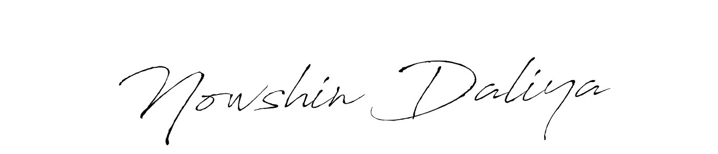 Also You can easily find your signature by using the search form. We will create Nowshin Daliya name handwritten signature images for you free of cost using Antro_Vectra sign style. Nowshin Daliya signature style 6 images and pictures png