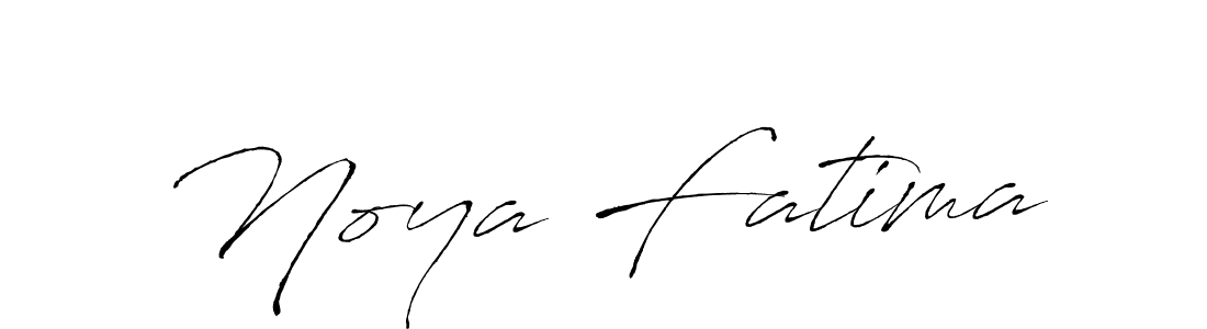 Noya Fatima stylish signature style. Best Handwritten Sign (Antro_Vectra) for my name. Handwritten Signature Collection Ideas for my name Noya Fatima. Noya Fatima signature style 6 images and pictures png