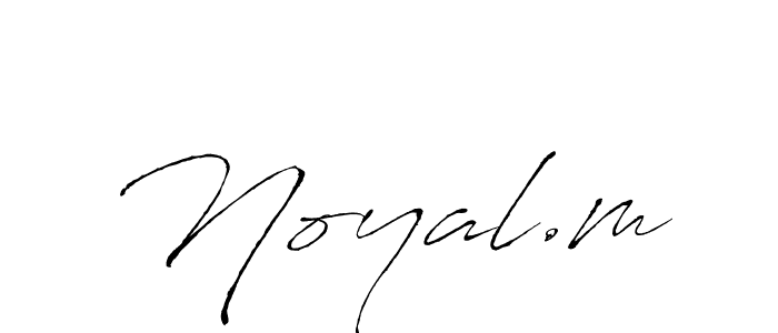 if you are searching for the best signature style for your name Noyal.m. so please give up your signature search. here we have designed multiple signature styles  using Antro_Vectra. Noyal.m signature style 6 images and pictures png