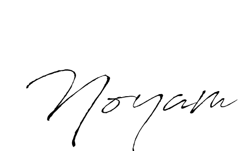Noyam stylish signature style. Best Handwritten Sign (Antro_Vectra) for my name. Handwritten Signature Collection Ideas for my name Noyam. Noyam signature style 6 images and pictures png