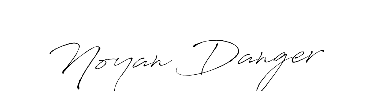 Make a beautiful signature design for name Noyan Danger. With this signature (Antro_Vectra) style, you can create a handwritten signature for free. Noyan Danger signature style 6 images and pictures png