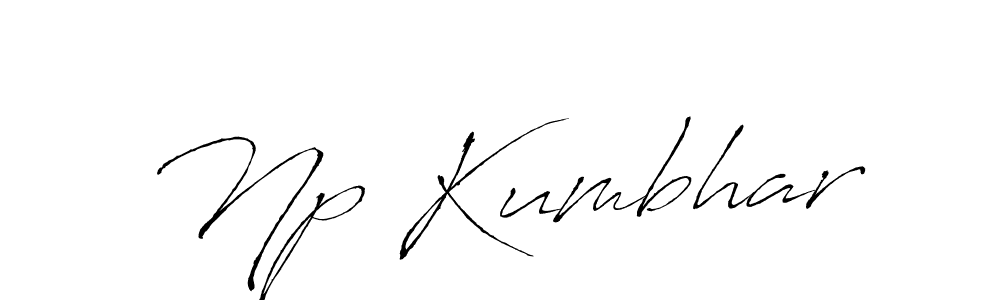 Similarly Antro_Vectra is the best handwritten signature design. Signature creator online .You can use it as an online autograph creator for name Np Kumbhar. Np Kumbhar signature style 6 images and pictures png