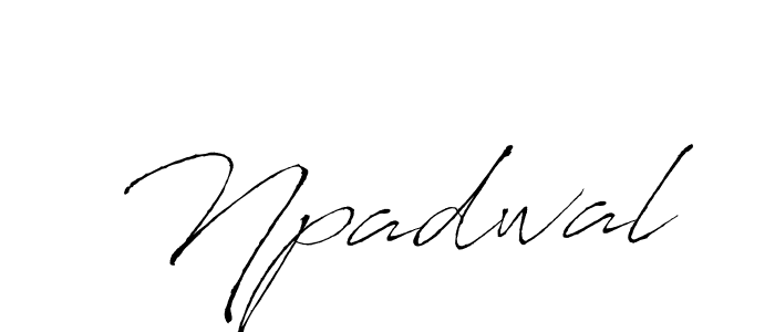 The best way (Antro_Vectra) to make a short signature is to pick only two or three words in your name. The name Npadwal include a total of six letters. For converting this name. Npadwal signature style 6 images and pictures png