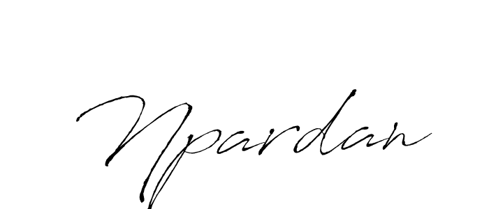 Npardan stylish signature style. Best Handwritten Sign (Antro_Vectra) for my name. Handwritten Signature Collection Ideas for my name Npardan. Npardan signature style 6 images and pictures png