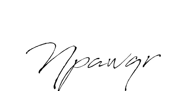 How to make Npawqr signature? Antro_Vectra is a professional autograph style. Create handwritten signature for Npawqr name. Npawqr signature style 6 images and pictures png
