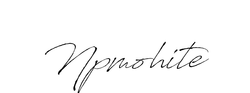 The best way (Antro_Vectra) to make a short signature is to pick only two or three words in your name. The name Npmohite include a total of six letters. For converting this name. Npmohite signature style 6 images and pictures png