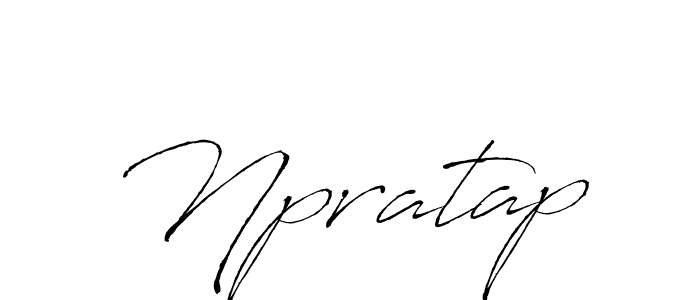 Npratap stylish signature style. Best Handwritten Sign (Antro_Vectra) for my name. Handwritten Signature Collection Ideas for my name Npratap. Npratap signature style 6 images and pictures png