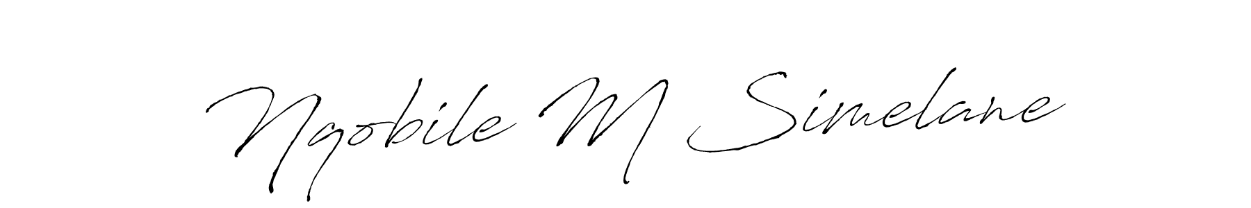 You can use this online signature creator to create a handwritten signature for the name Nqobile M Simelane. This is the best online autograph maker. Nqobile M Simelane signature style 6 images and pictures png