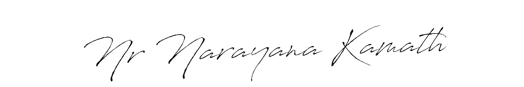 if you are searching for the best signature style for your name Nr Narayana Kamath. so please give up your signature search. here we have designed multiple signature styles  using Antro_Vectra. Nr Narayana Kamath signature style 6 images and pictures png