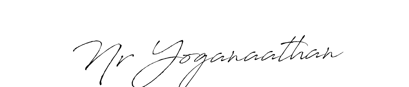 Make a beautiful signature design for name Nr Yoganaathan. Use this online signature maker to create a handwritten signature for free. Nr Yoganaathan signature style 6 images and pictures png
