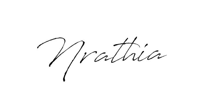 How to make Nrathia name signature. Use Antro_Vectra style for creating short signs online. This is the latest handwritten sign. Nrathia signature style 6 images and pictures png