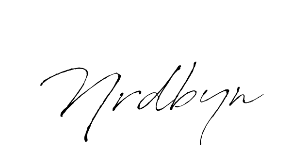 if you are searching for the best signature style for your name Nrdbyn. so please give up your signature search. here we have designed multiple signature styles  using Antro_Vectra. Nrdbyn signature style 6 images and pictures png