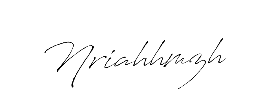 Also You can easily find your signature by using the search form. We will create Nriahhmzh name handwritten signature images for you free of cost using Antro_Vectra sign style. Nriahhmzh signature style 6 images and pictures png