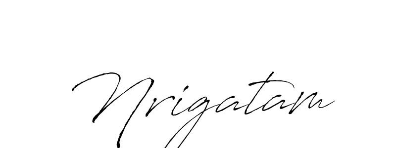 Once you've used our free online signature maker to create your best signature Antro_Vectra style, it's time to enjoy all of the benefits that Nrigatam name signing documents. Nrigatam signature style 6 images and pictures png