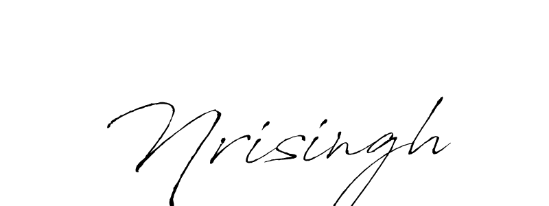 Also we have Nrisingh name is the best signature style. Create professional handwritten signature collection using Antro_Vectra autograph style. Nrisingh signature style 6 images and pictures png