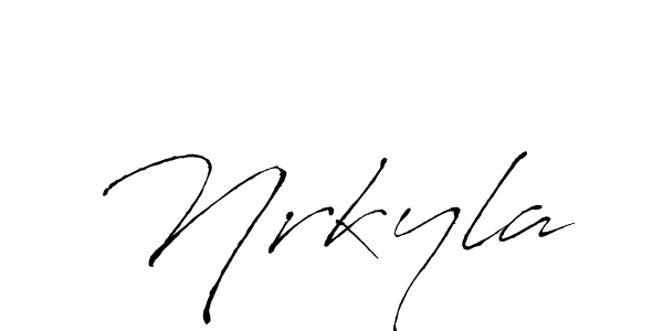 See photos of Nrkyla official signature by Spectra . Check more albums & portfolios. Read reviews & check more about Antro_Vectra font. Nrkyla signature style 6 images and pictures png
