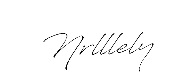 Create a beautiful signature design for name Nrlllely. With this signature (Antro_Vectra) fonts, you can make a handwritten signature for free. Nrlllely signature style 6 images and pictures png