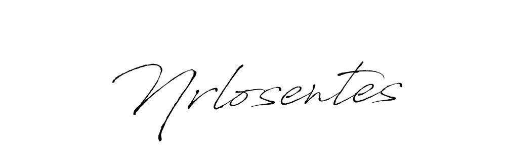 Use a signature maker to create a handwritten signature online. With this signature software, you can design (Antro_Vectra) your own signature for name Nrlosentes. Nrlosentes signature style 6 images and pictures png